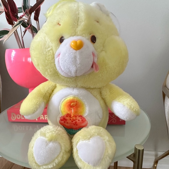1980s Kenner Care Bear. Birthday Bear. 13” - Picture 2 of 5